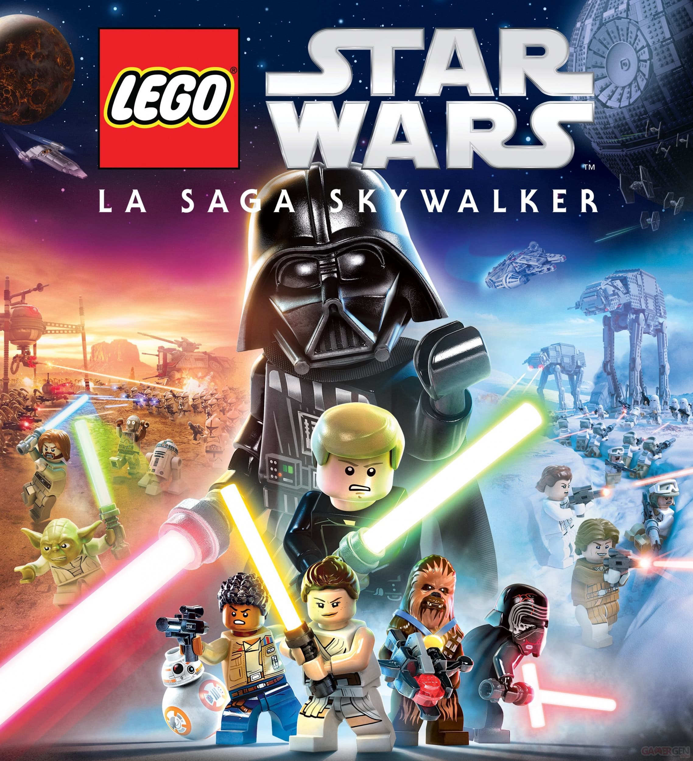 Jaquette Lego Star Wars : La Saga Skywalker