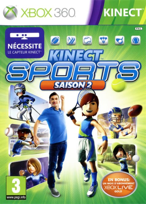 Jaquette Kinect sports 2