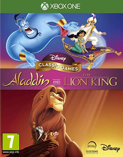 Jaquette Disney Classic Games : Aladdin and The Lion King