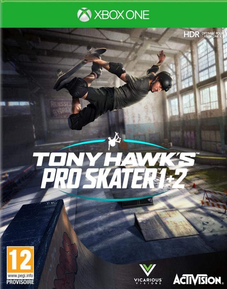 Jaquette Tony Hawk's Pro Skater 1+2