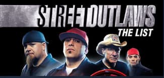 Jaquette Street Outlaws : The List