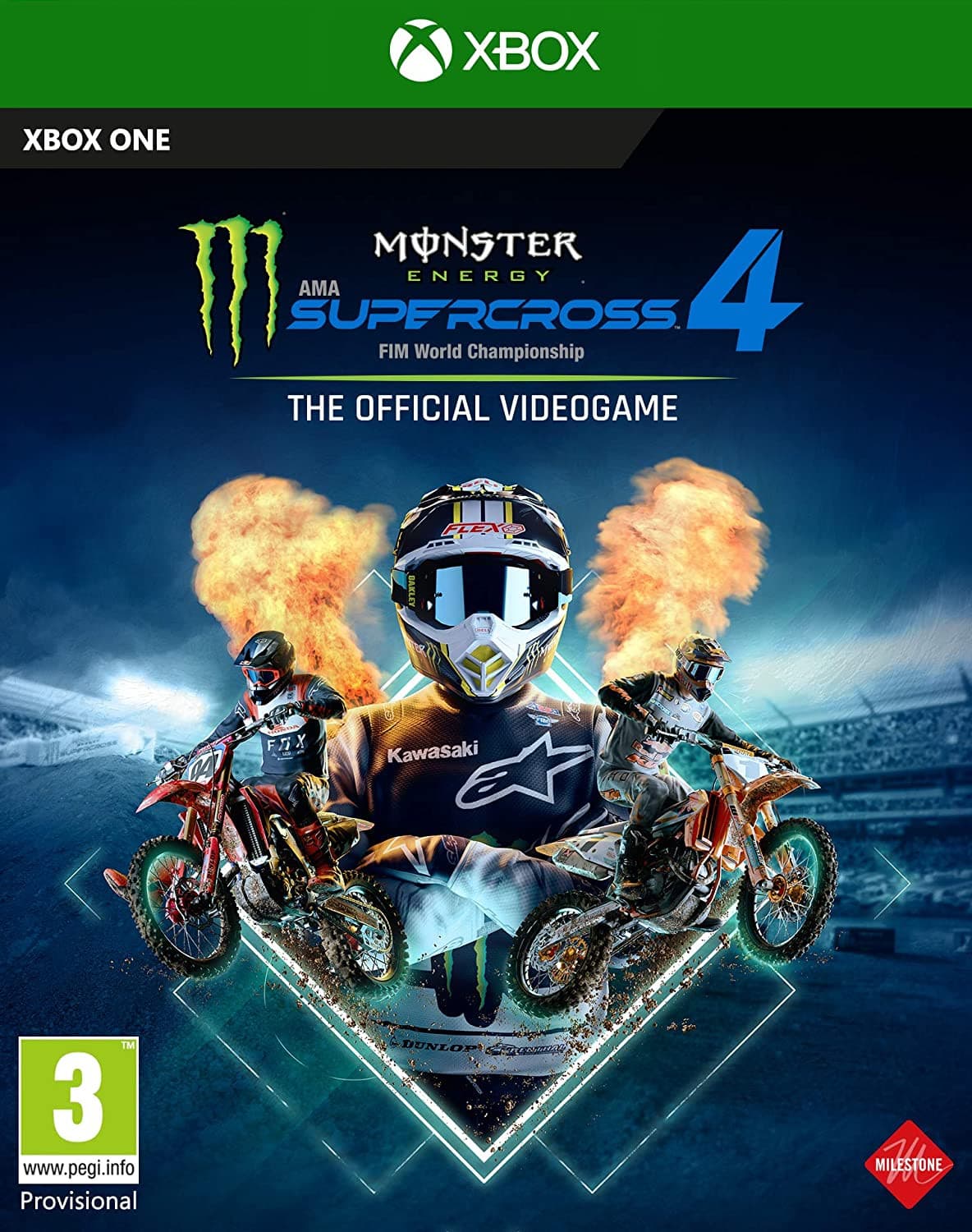 Jaquette Monster Energy Supercross 4