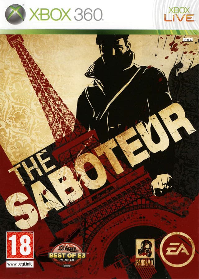 Jaquette The Saboteur