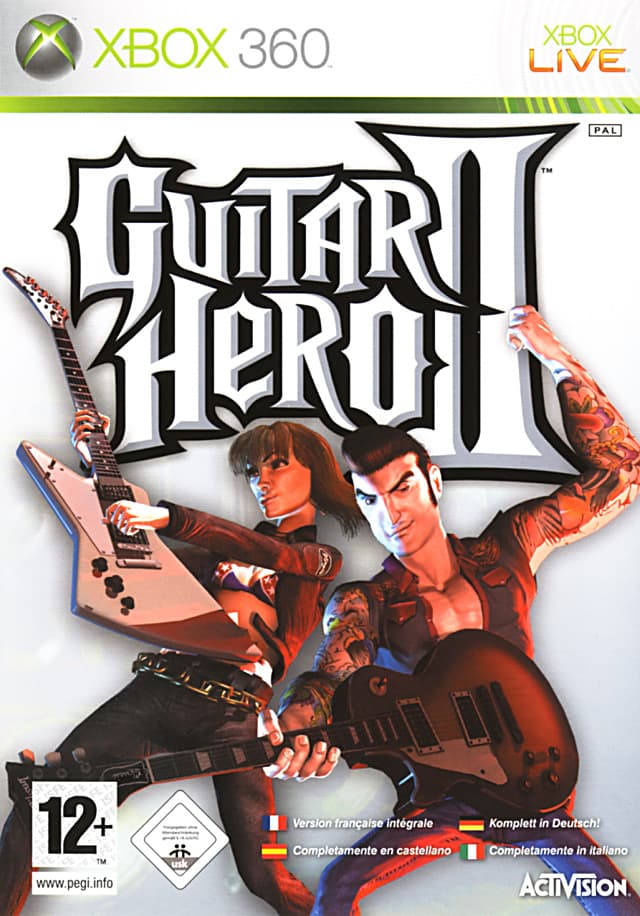 Jaquette Guitar Hero II