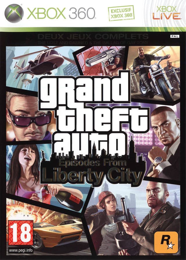Jaquette Grand Theft Auto : Episodes from Liberty City