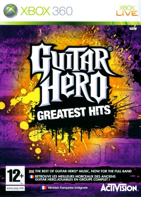 Jaquette Guitar Hero : Greatest Hits