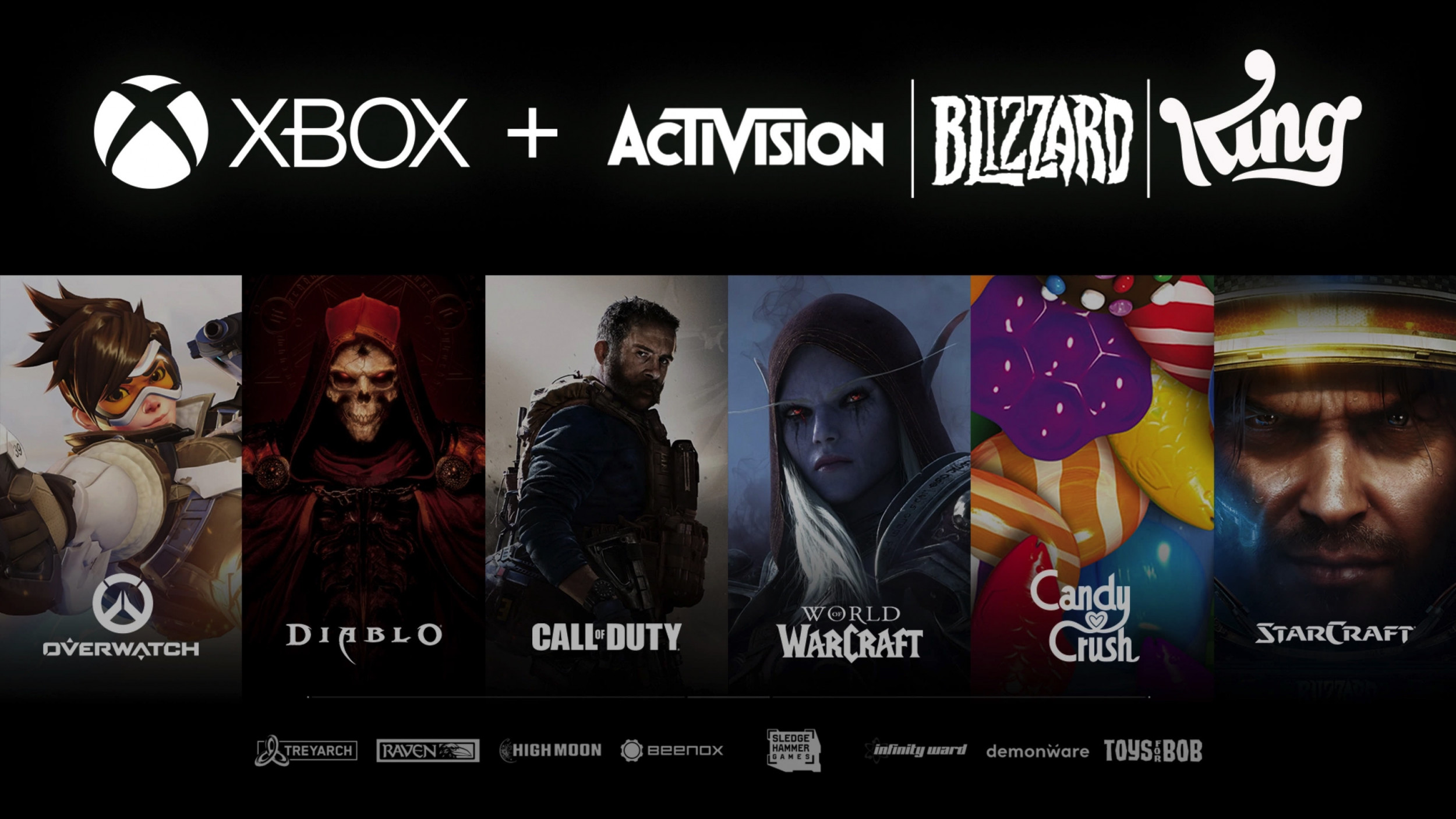 Microsoft rachete Activision blizzard pour 69 milliards de dollars !