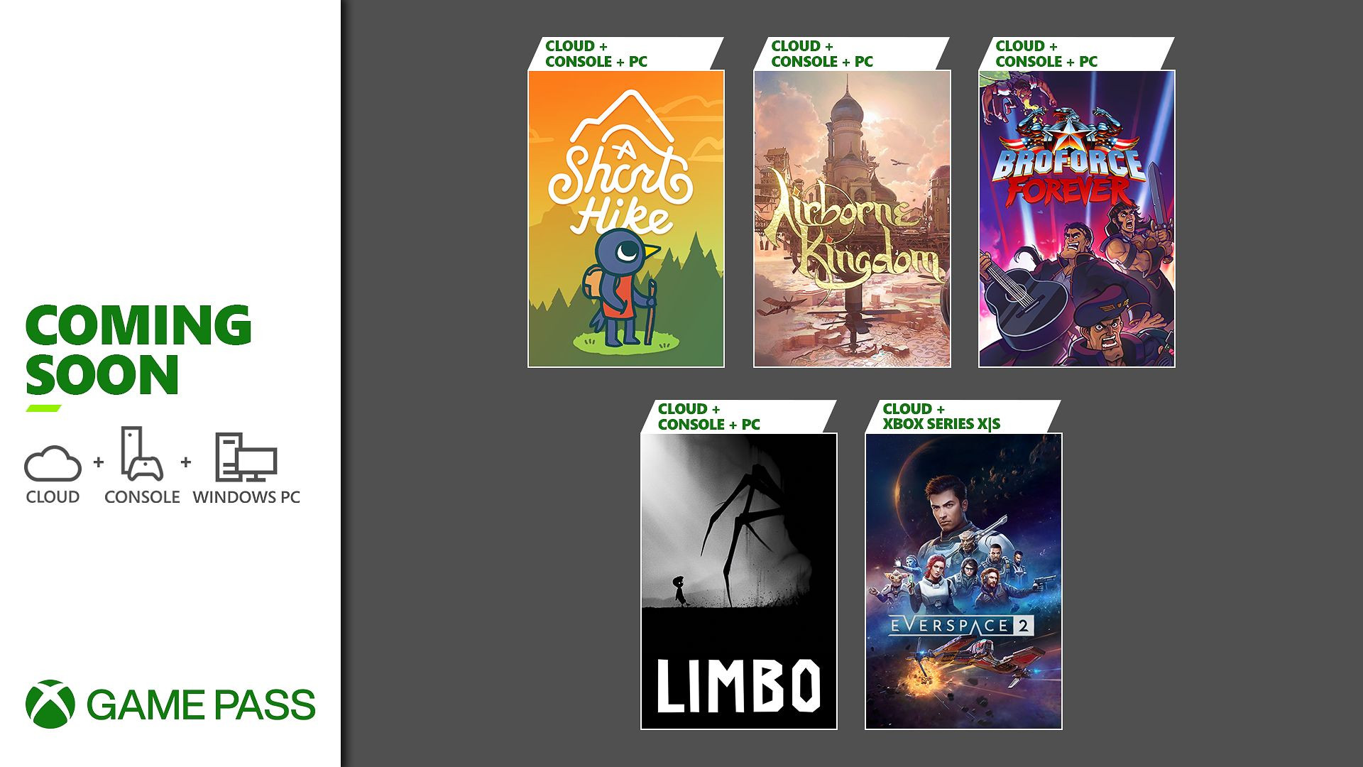 Xbox Game pass: De nouveaux jeux rejoignent le catalogue en aout