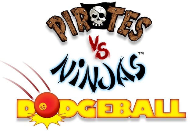 Jaquette Pirates vs Ninjas Dodgeball