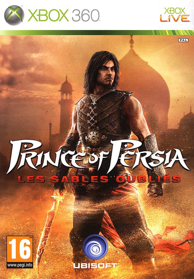 Jaquette Prince of Persia : Les Sables Oublis