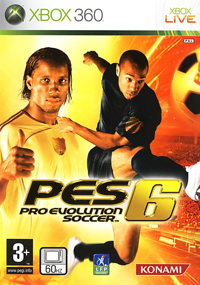 Jaquette Pro Evolution Soccer 6