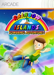Jaquette Rainbow Islands Towering Adventure !