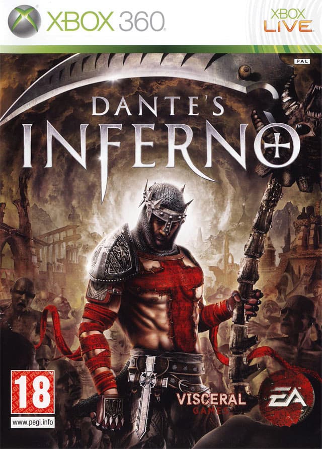 Jaquette Dante's Inferno