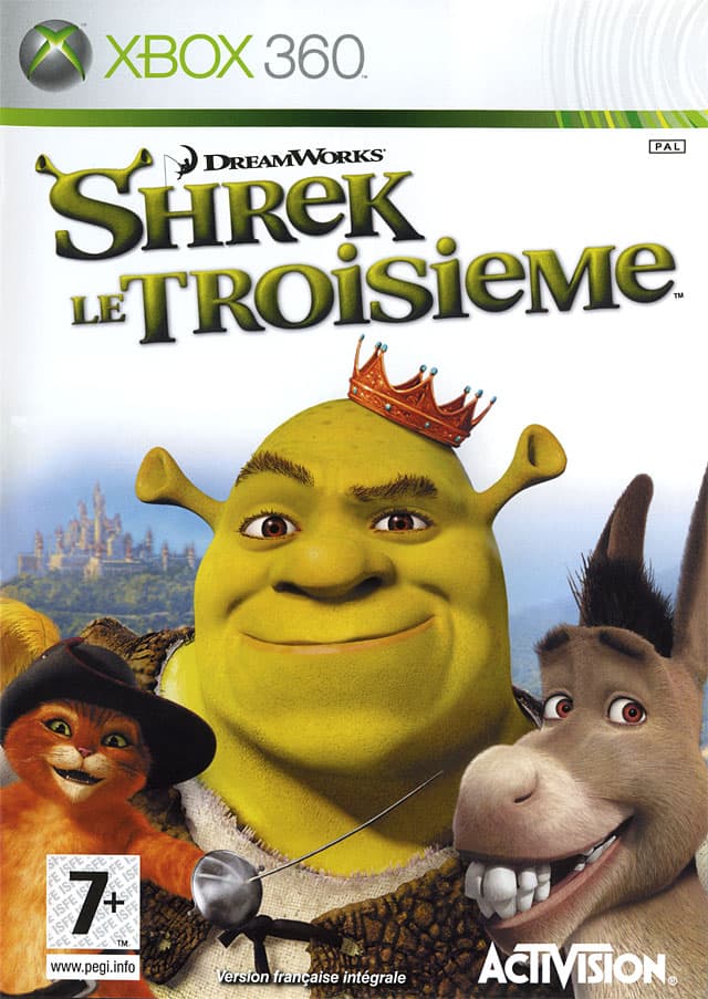Jaquette Shrek le Troisieme