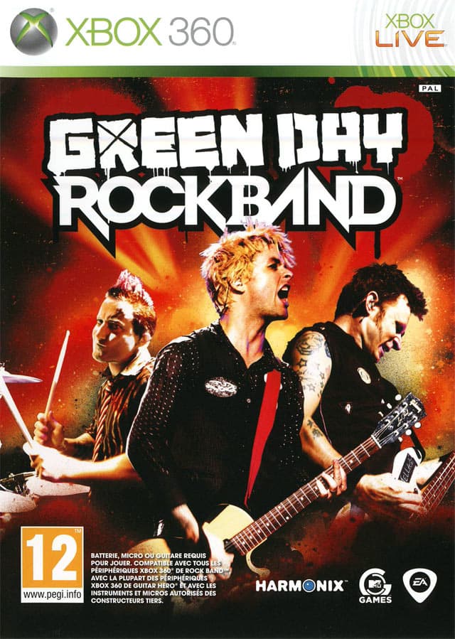 Jaquette Green Day : Rock Band