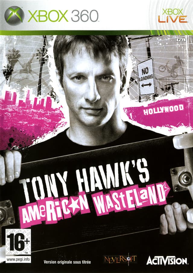 Jaquette Tony Hawk's American Wasteland