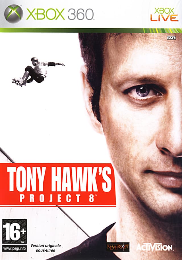 Jaquette Tony Hawk's Project 8