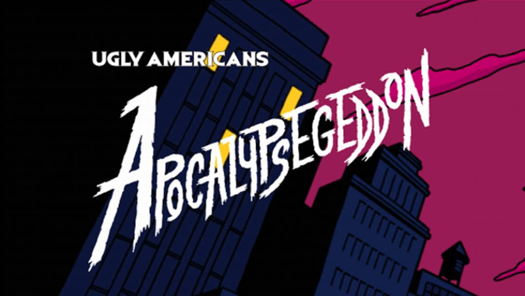 Jaquette Ugly Americans : Apocalypsegeddon