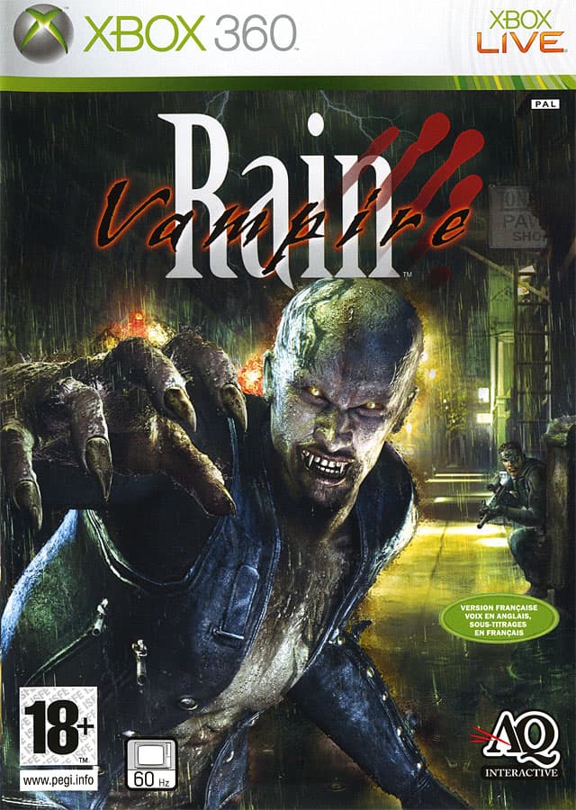 Jaquette Vampire Rain