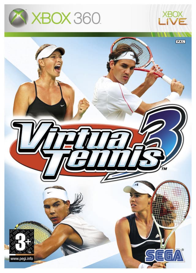 Jaquette Virtua Tennis 3