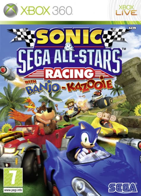 Jaquette Sonic & SEGA All Stars Racing