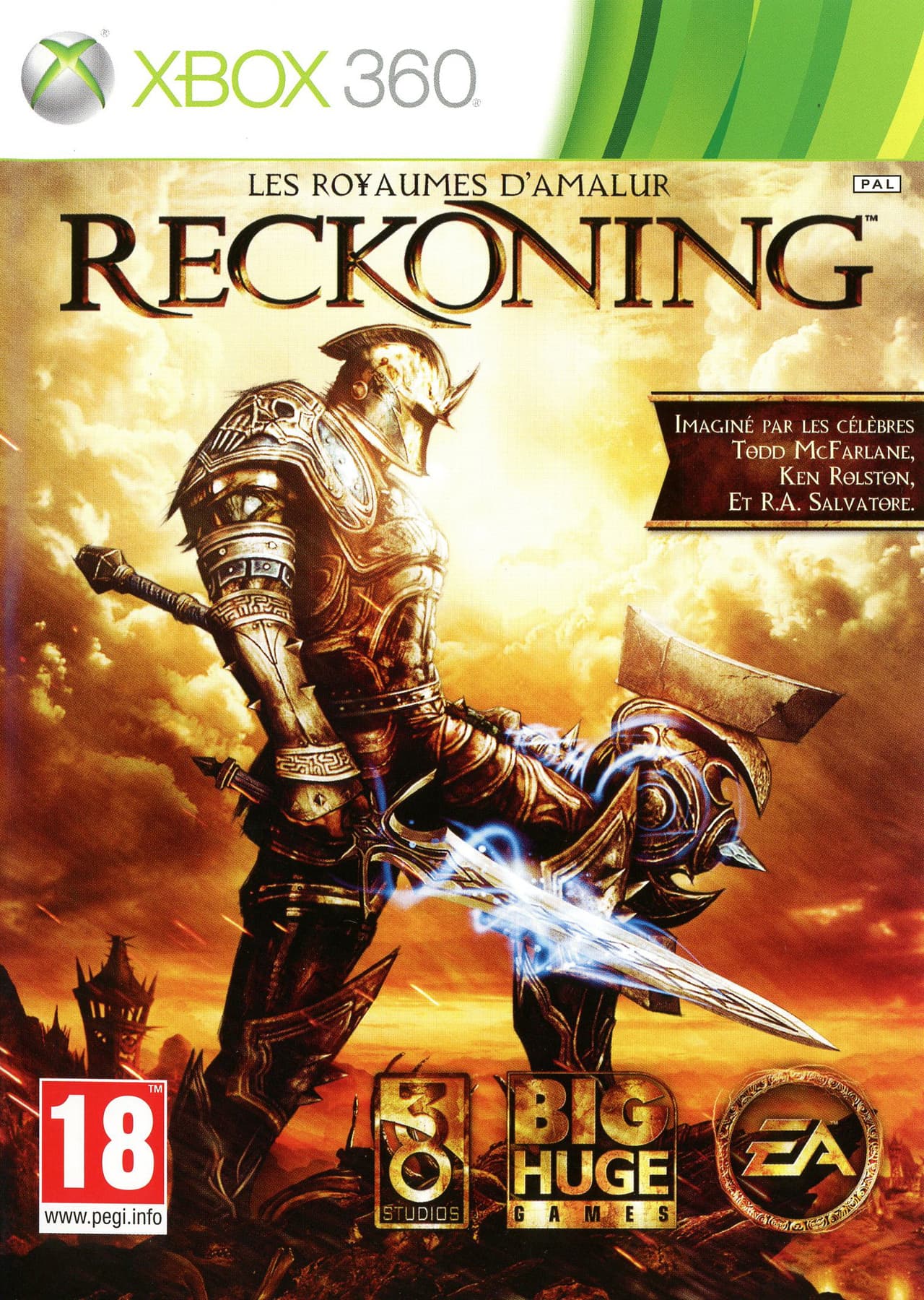 Jaquette Les Royaumes d'Amalur : Reckoning