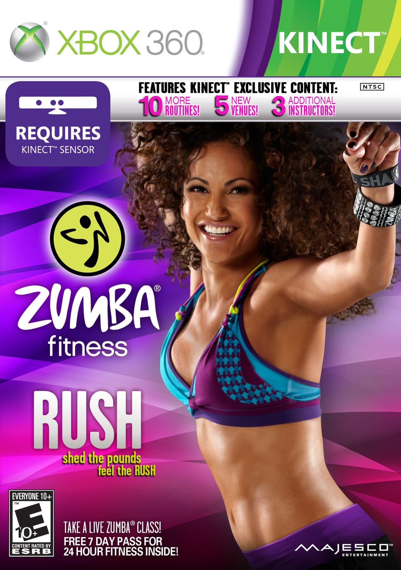 Jaquette Zumba Fitness Rush