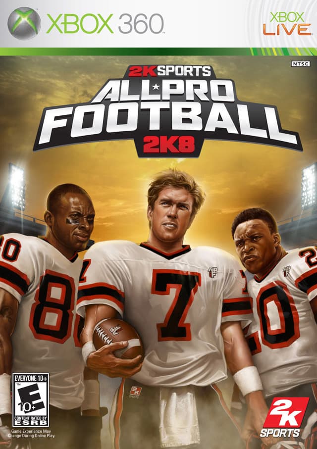 Jaquette All-Pro Football 2K8
