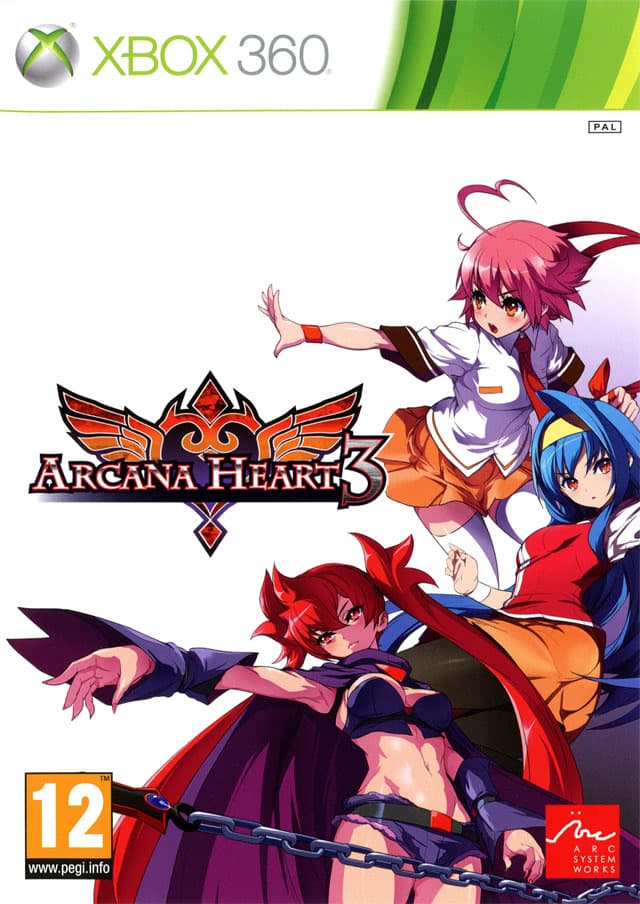 Jaquette Arcana Heart 3