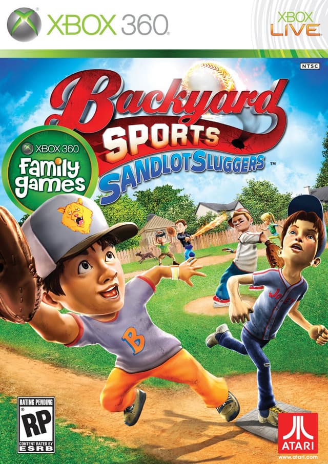 Jaquette Backyard Sports : Sandlot Sluggers