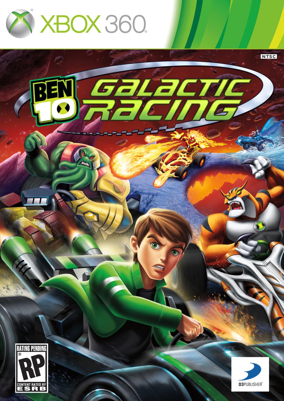 Jaquette Ben 10 : Galactic Racing