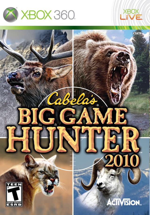 Jaquette Cabela's Big Game Hunter 2010