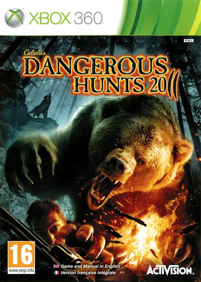 Jaquette Cabela's Dangerous Hunts 2011