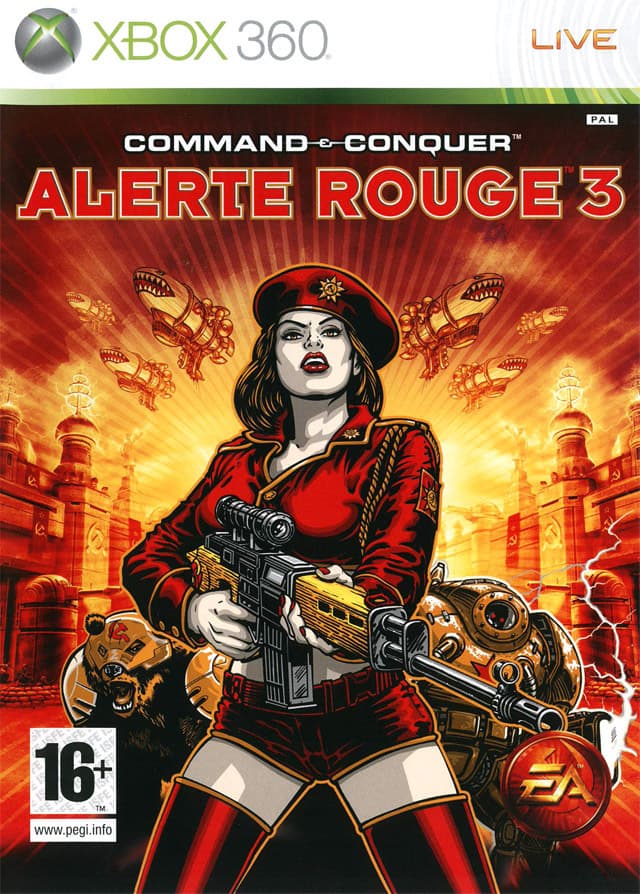 Jaquette Command & Conquer : Alerte Rouge 3