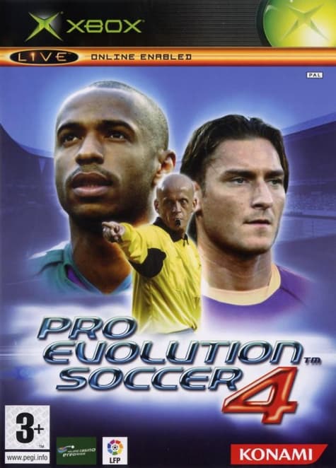 Jaquette Pro Evolution Soccer 4