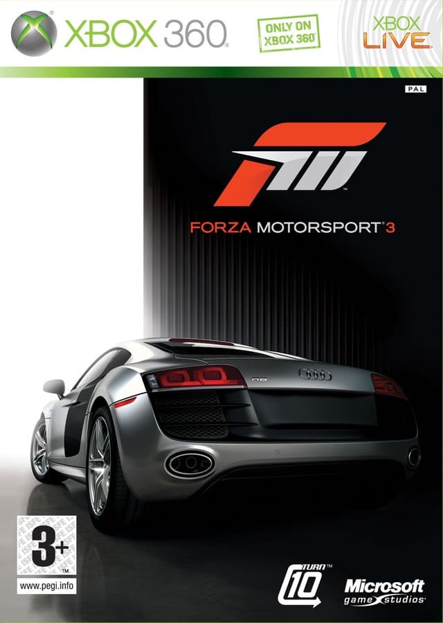 Jaquette Forza Motorsport 3