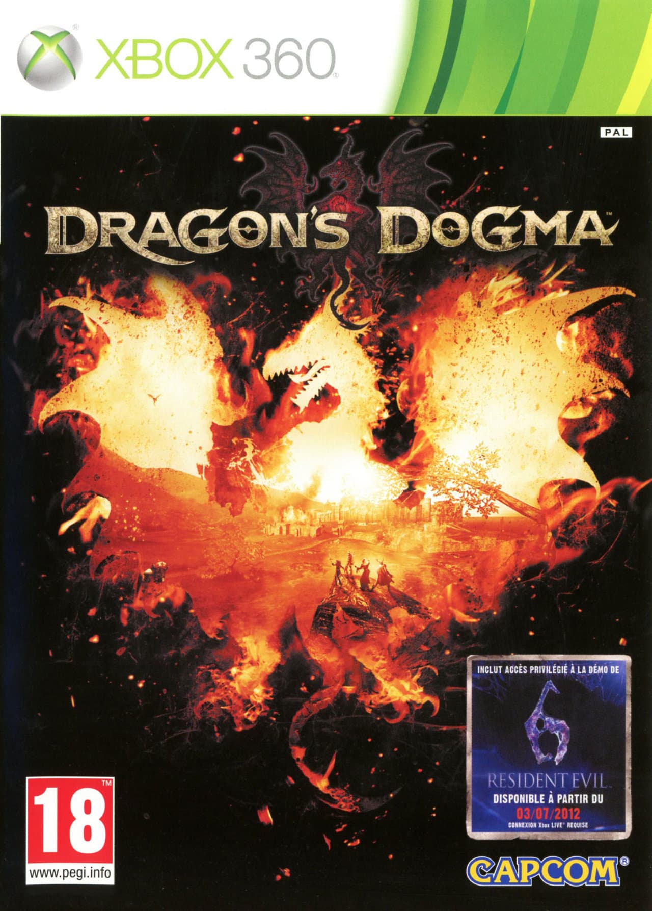 Jaquette Dragon's Dogma