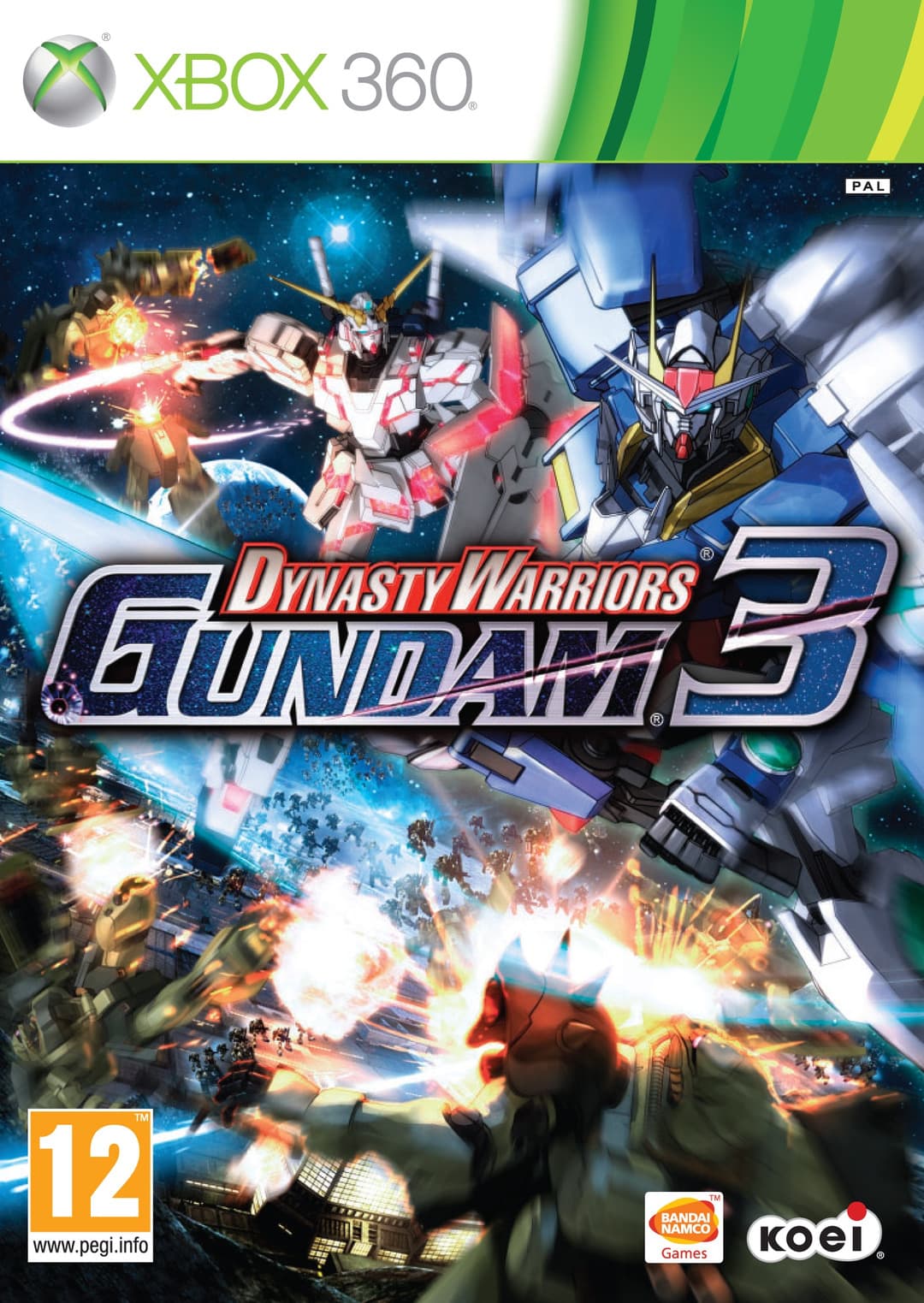 Jaquette Dynasty Warriors : Gundam 3