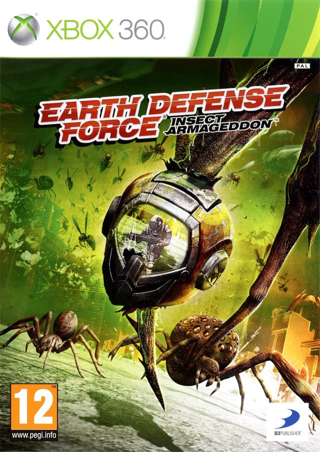 Jaquette Earth Defense Force : Insect Armageddon