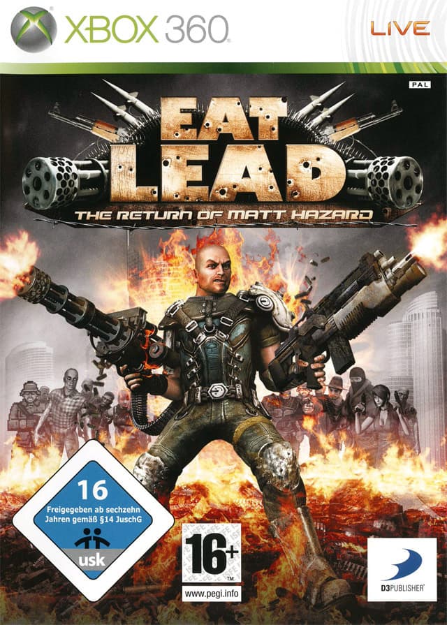 Jaquette Eat Lead : The Return of Matt Hazard