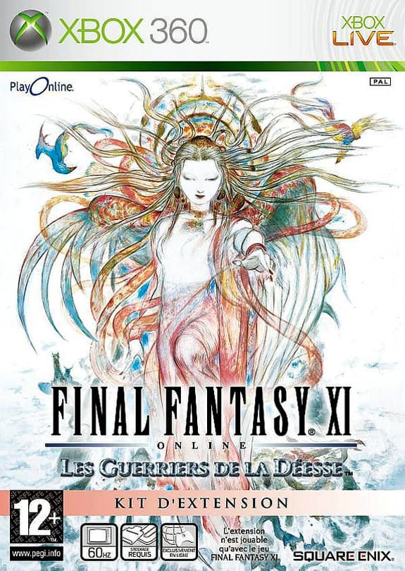 Jaquette Final Fantasy XI Online : Les Guerriers de la Déesse