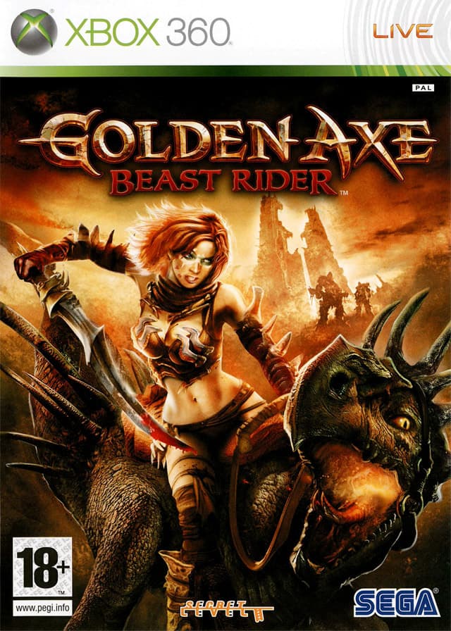 Jaquette Golden Axe : Beast Rider