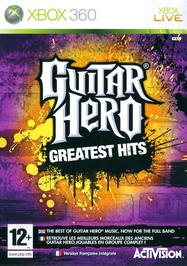 Jaquette Guitar Hero Greatest Hits