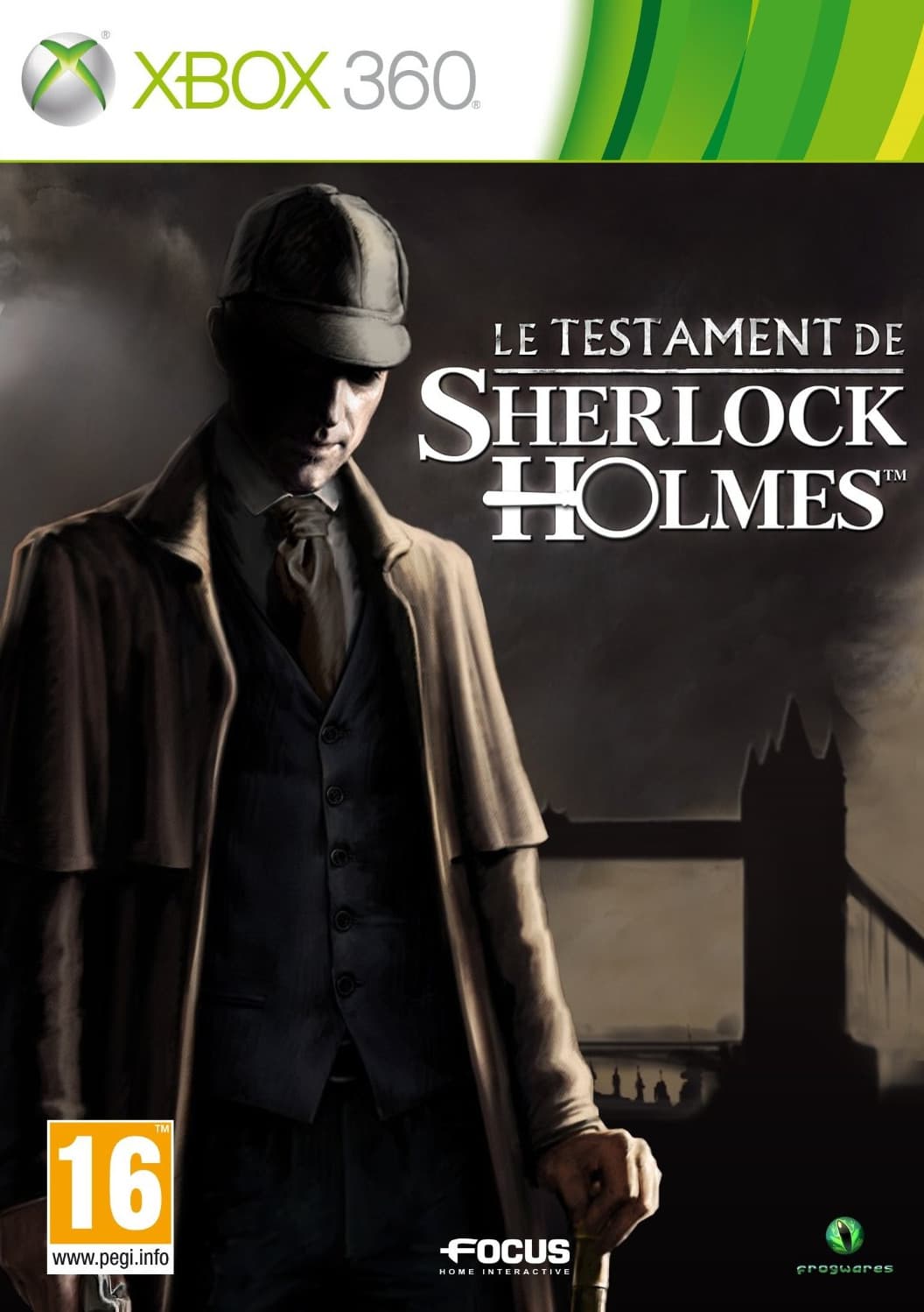 Jaquette Le Testament de Sherlock Holmes