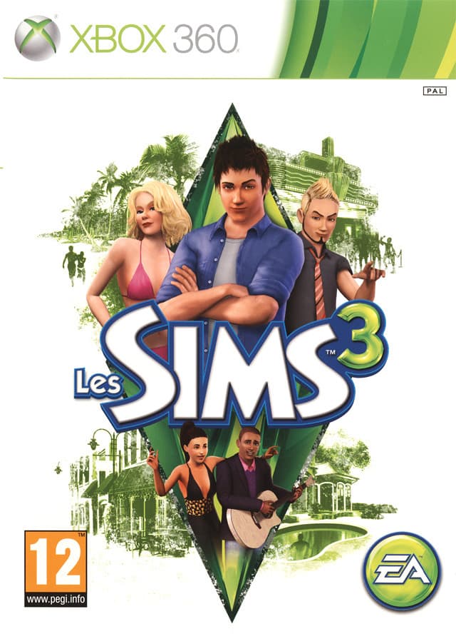 Jaquette Les Sims 3