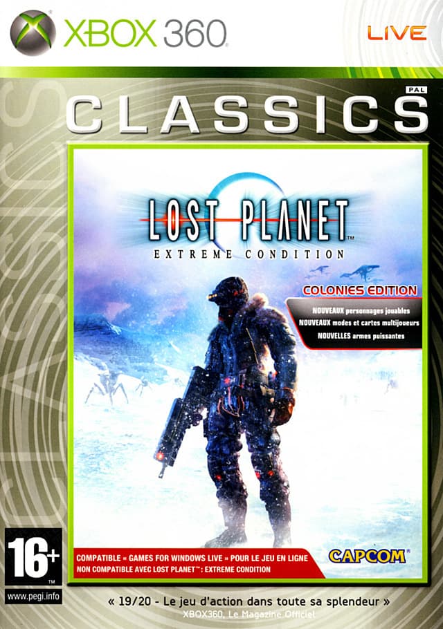 Jaquette Lost Planet : Extreme Condition : Colonies Edition