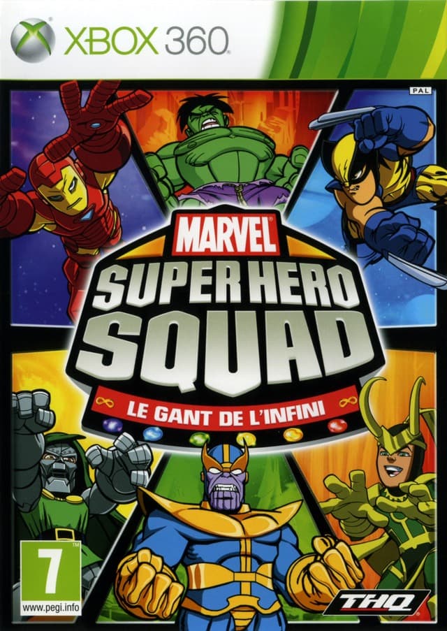 Jaquette Marvel Super Hero Squad : Le Gant de l'Infini