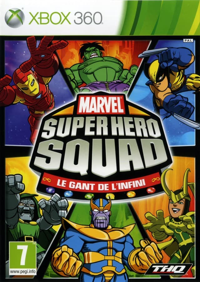 Jaquette Marvel Super Hero Squad : Le Gant de l'Infini