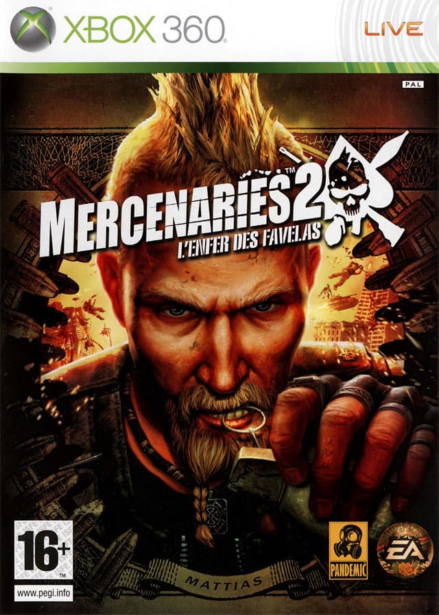 Jaquette Mercenaries 2 : L'Enfer des Favelas