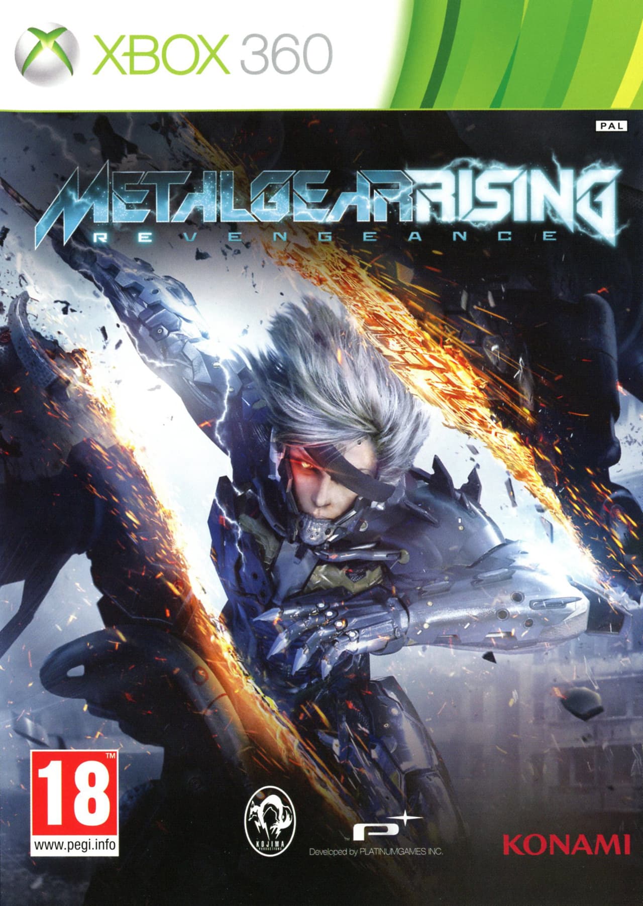 Jaquette Metal Gear Rising : Revengeance